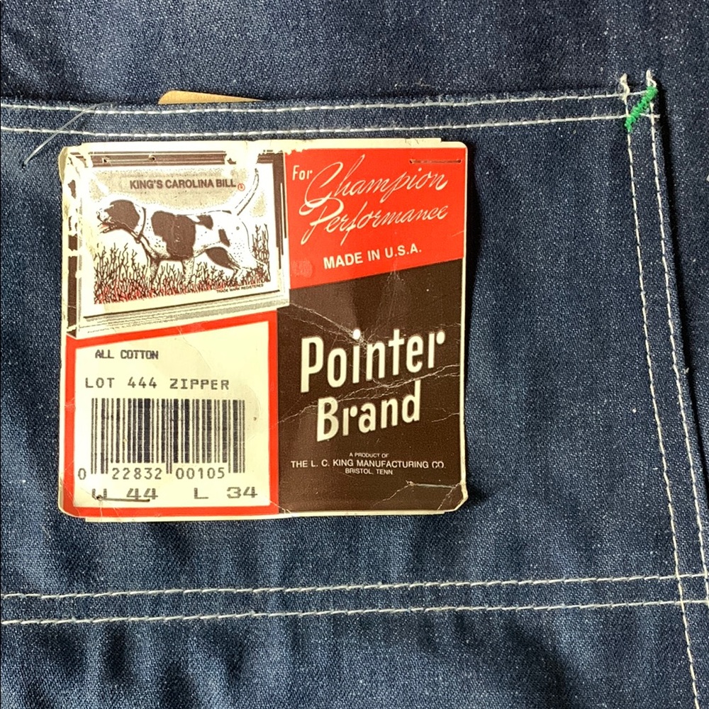 NWT Vintage Pointer Brand Overalls